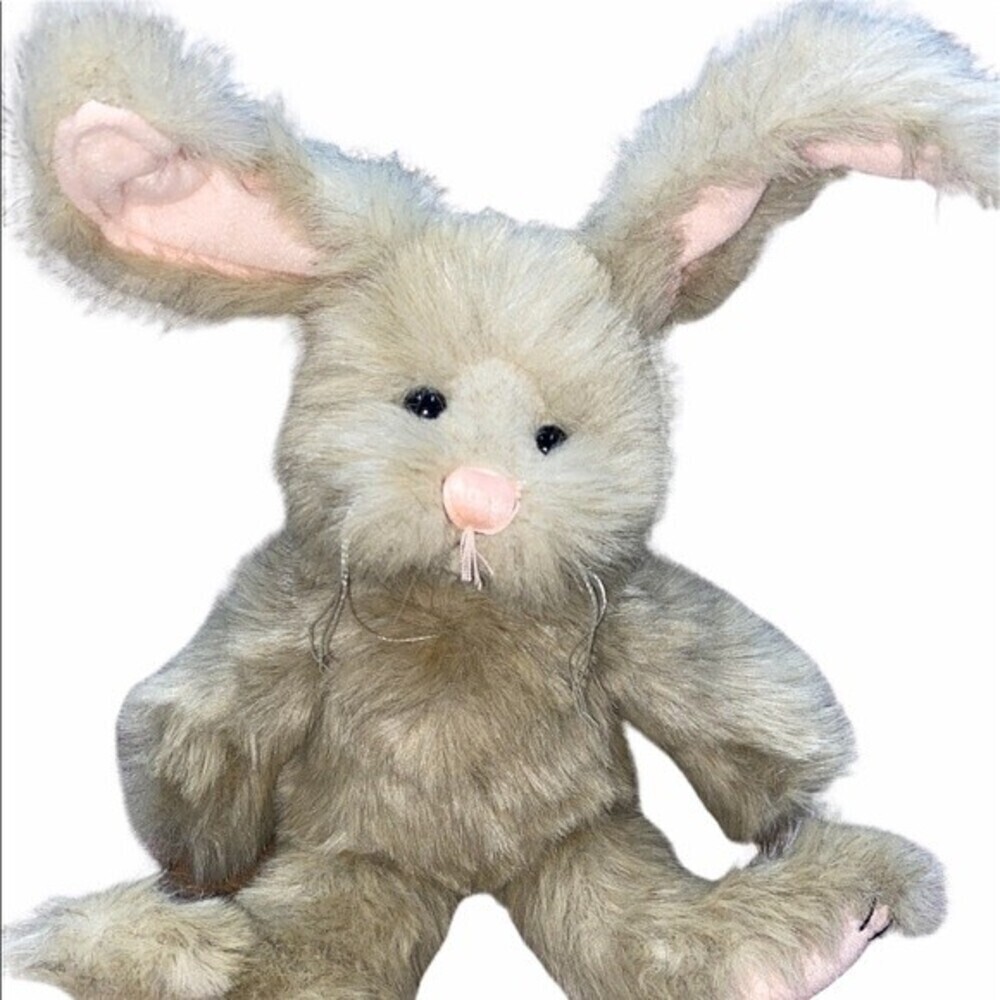 RARE 1996 Ganz Cottage Collectibles Mary Holstad tan bunny plush